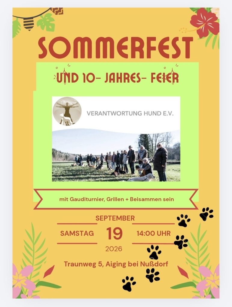 Sommerfest Hundeschule